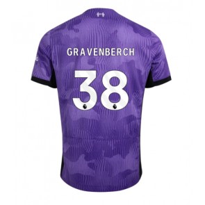 Liverpool Ryan Gravenberch #38 Koszulka Trzecich 2023-24 Krótki Rękaw